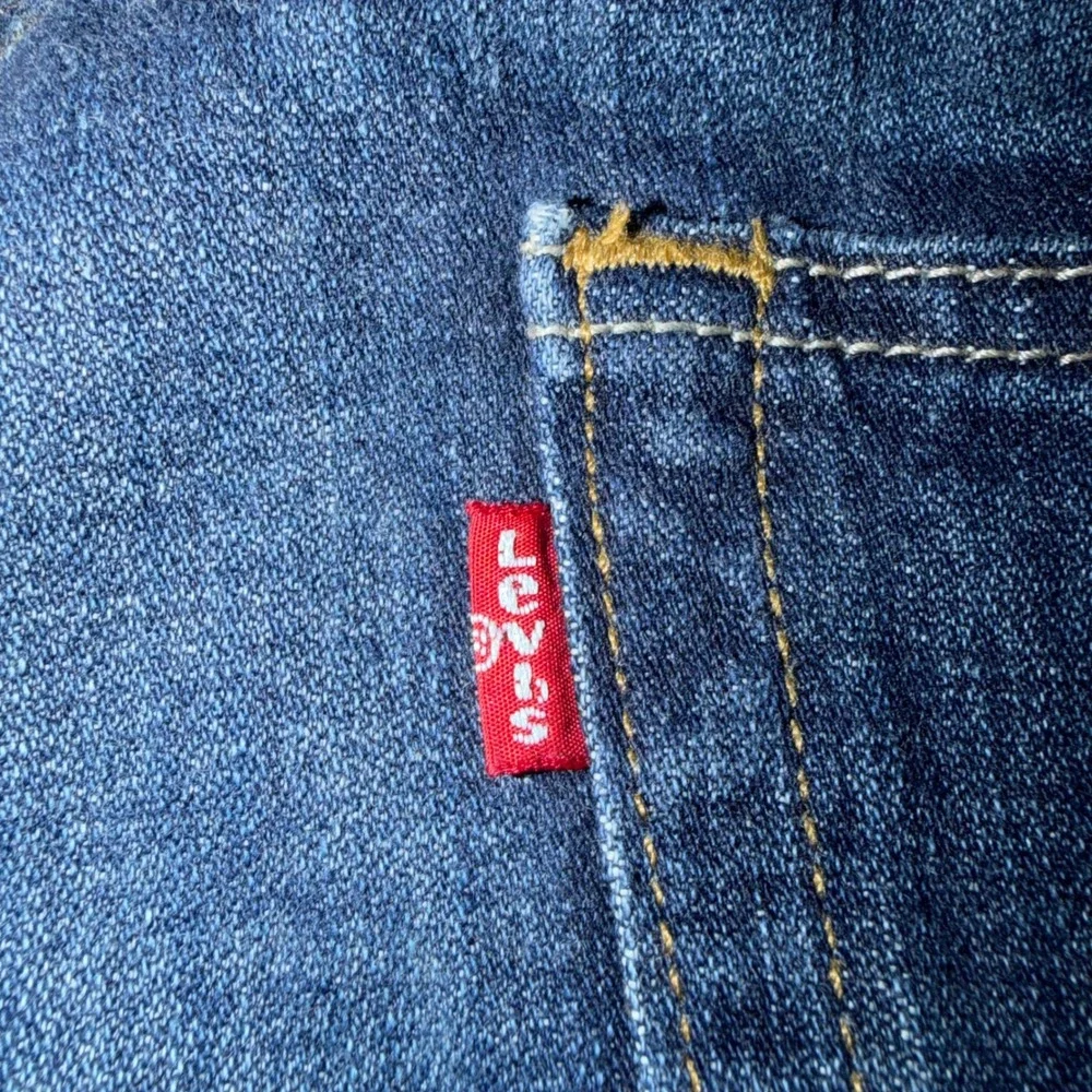 Levis 569 Loose Straight Fit Dark Wash Indigo Denim Jeans Mens 42x30 (38x28)